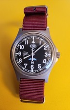 Orologio al Quarzo CWC G10 Pegasus Airborne '80' Edizione Limitata #8 di 80 RARO, COME NUOVO!