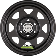 4x Dotz Dakar black (senza
