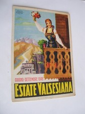 Vercelli - Estate Valsesiana 1948 - non spedita f. g. 