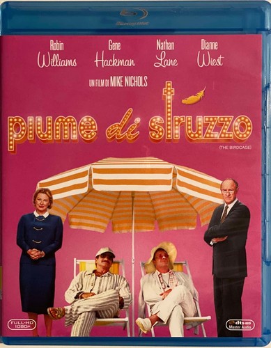 Piume struzzo raro blu ray - raro, blu-ray