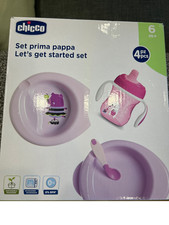 Set prima pappa Chicco Rosa
