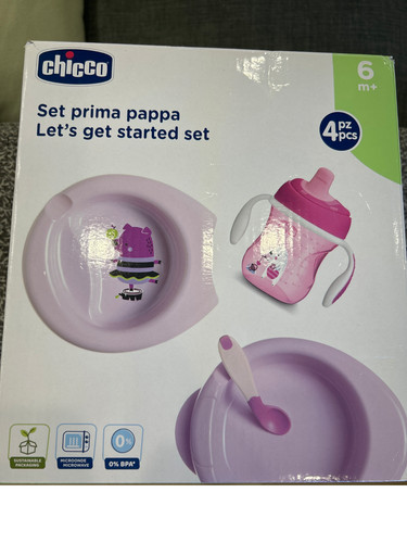 Set prima pappa chicco - set,