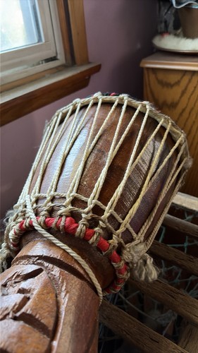 Tamburo africano vintage - , in