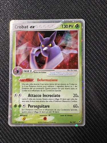 Pokémon card crobat ex - card,