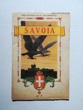 SAVOIA libretto pubblicitario bibliotechina delle lane MARZOTTO Valdagno 1934