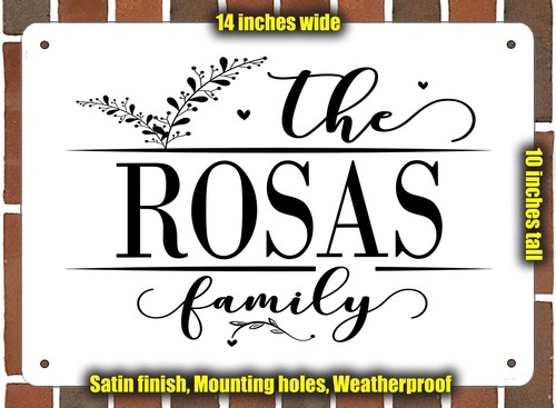 Rosas family targa - family,