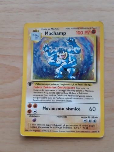 Machamp carta pokémon - machamp,