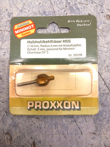 Proxxon 28350 fresa hss - fresa,