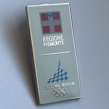 Spilla Olimpiadi Torino 2006 - Logo Regione Piemonte