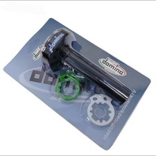 Kit Comando Gas rapido Moto E Scooter domino Universale Colore Nero Doppio Filo