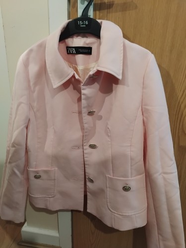 Giacca blazer doppiopetto rosa