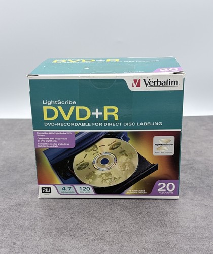 Verbatim lightscribe dvd r - 20,