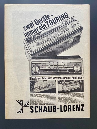 Radio valigia schaub lorenz - schaub,