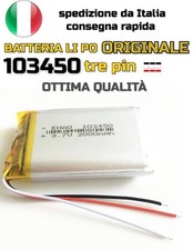 Batteria 103450 3,7V 2000mAh