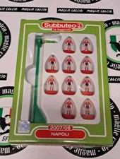 NAPOLI 2007/08 SQUADRA SUBBUTEO LA LEGGENDA FABBRI CALCIO FOOTBALL SOCCER 