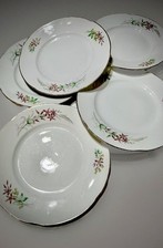 RICHARD GINORI  Servizio 12 Persone Piatti Pranzo Porcellana Oro Bianco