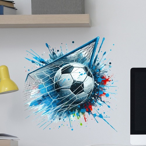 Adesivo murale calcio pvc - adesivo,