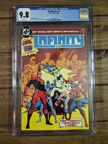 Infinity inc cgc 8 - inc, 1