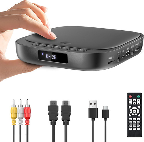 Lettore dvd per 1080p - tv, hd