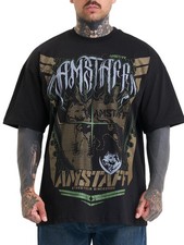 T-shirt Amstaff Dokas nera
