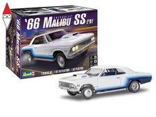 MONOGRAM 1/24 1966 CHEVROLET MALIBU SS 2N1