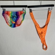 Slip da bagno uomo arancione