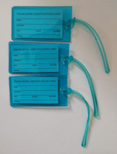 Etichetta valigia trolley Targhetta bagaglio a mano in stiva zaino - Luggage Tag