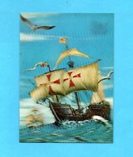 1502-CARTOLINA LENTICOLARE 3D- VELIERO SANTA MARIA - viaggiata 1971