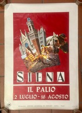 Manifesto ENIT Palio di Siena