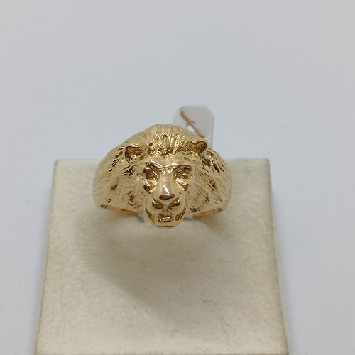 Anello uomo testa leone - uomo, di