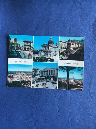 Cartolina barcellona pozzo di - cartolina,