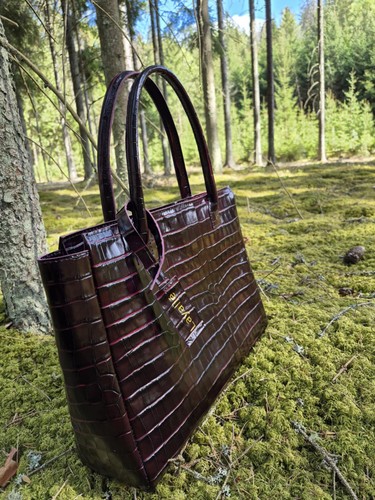 Borsa donna pelle fatta - pelle, a