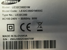 recambio TV samaung LE32C350