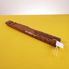 flauto libico in legno vintage