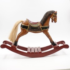 Cavallo a dondolo vintage in