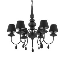 Blanche sp6 nero lampadario