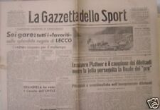 GAZZETTA SPORT LUNEDI' 26/8/1946  [CL351]