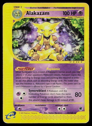 Pokemon card expedition base - card,