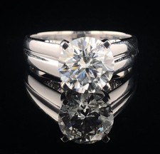 Anello unisex solitario