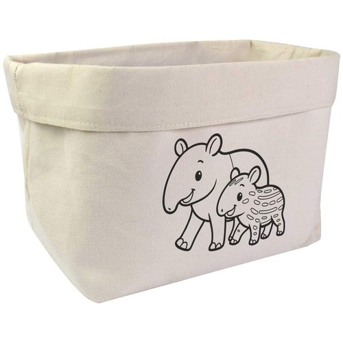 Grande tapir mamma - mamma, e