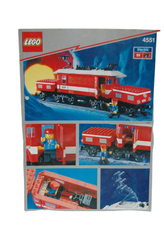 Lego treno ferrovia 4551 - treno,