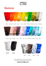 Bicchiere Acqua Samoa CTM Comtesse Milano - Vari Colori  Gläser Ctm Samoa