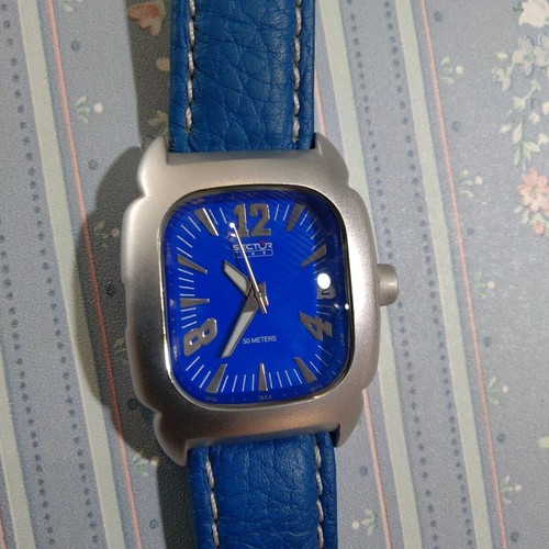 Sector orologio alluminio blu - sector,