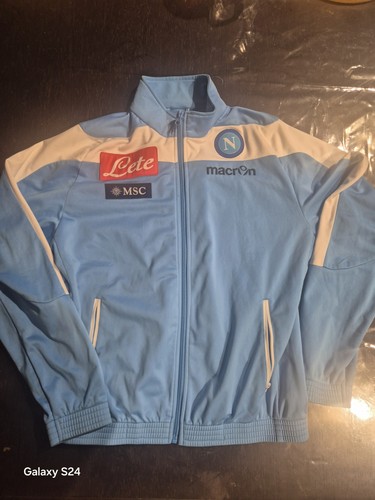 Felpa tuta ssc napoli macron - tuta,
