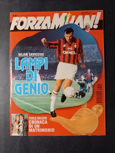 Rivista forza milan lampi - forza, milan!