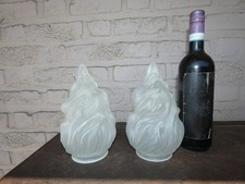 COPPIA paralumi grandi in