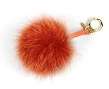 FENDI Pelliccia Charm Pom Pom