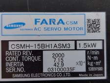 Servomotore FARA  CSMH-15BH1ASM3   1,5 KW  2000 giri minuto inerzia 42,9