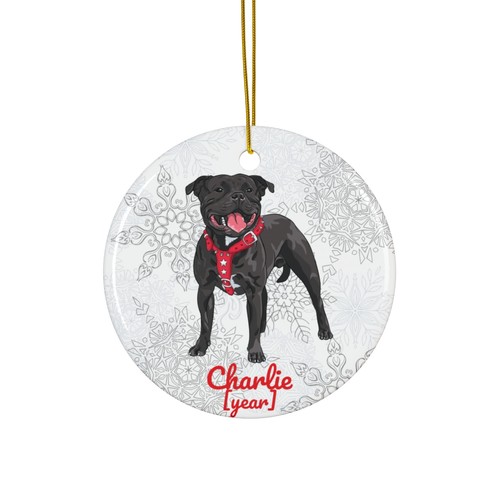 Amstaff ornamento regalo - amstaff,