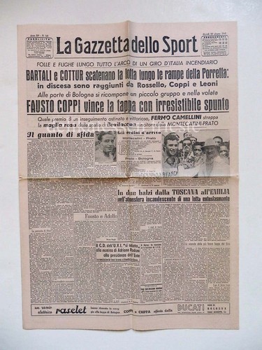 Gazzetta dello sport 1946 - gazzetta,